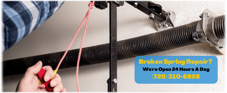 Broken Garage Door Spring Repair Denver CO